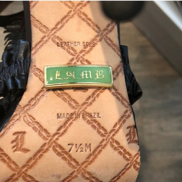 L.A.M.B. Sandal Heels - Picture 3 of 4